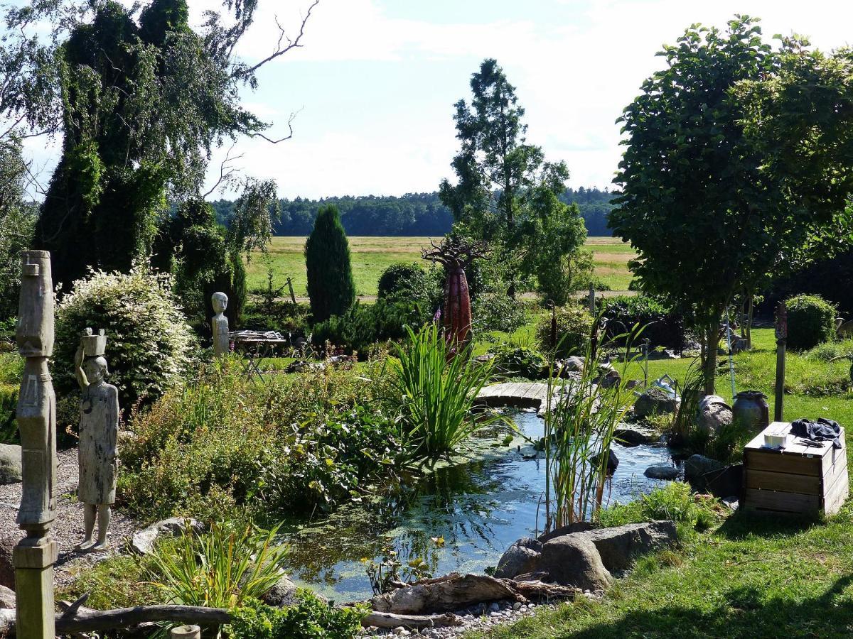 "Balmgarten" Im Naturpark Usedom, Bio Solarhaus Mit Grossem Garten Esterno foto